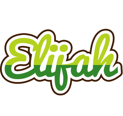 Elijah golfing logo