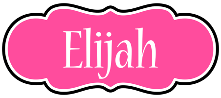 Elijah invitation logo