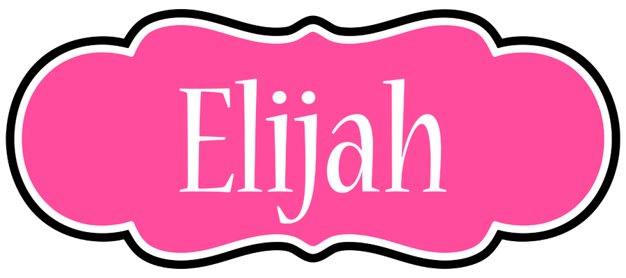 Elijah invitation logo