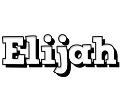 Elijah snowing logo
