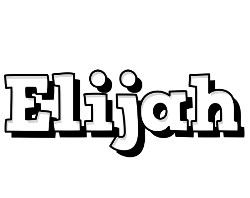Elijah snowing logo