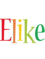 Elike birthday logo