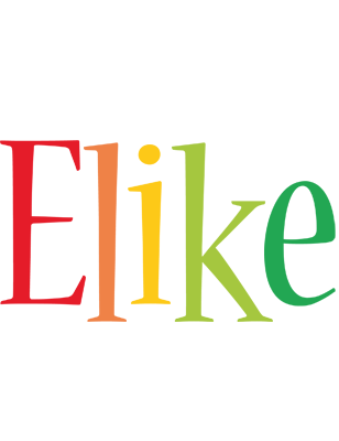 Elike birthday logo