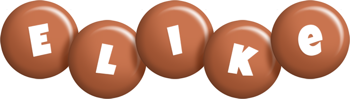 Elike candy-brown logo