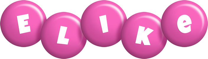 Elike candy-pink logo
