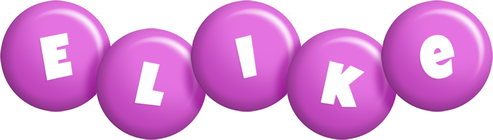 Elike candy-purple logo