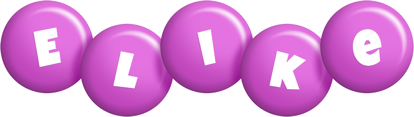 Elike candy-purple logo