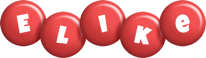 Elike candy-red logo
