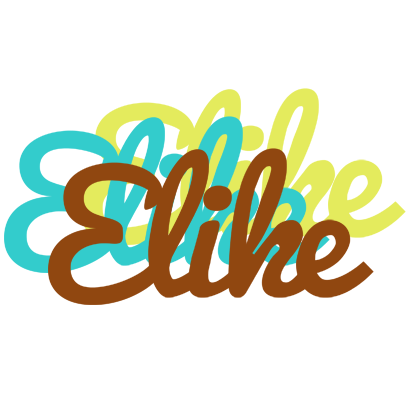 Elike cupcake logo