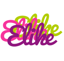 Elike flowers logo