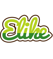 Elike golfing logo