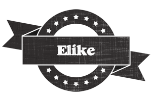 Elike grunge logo