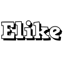 Elike snowing logo