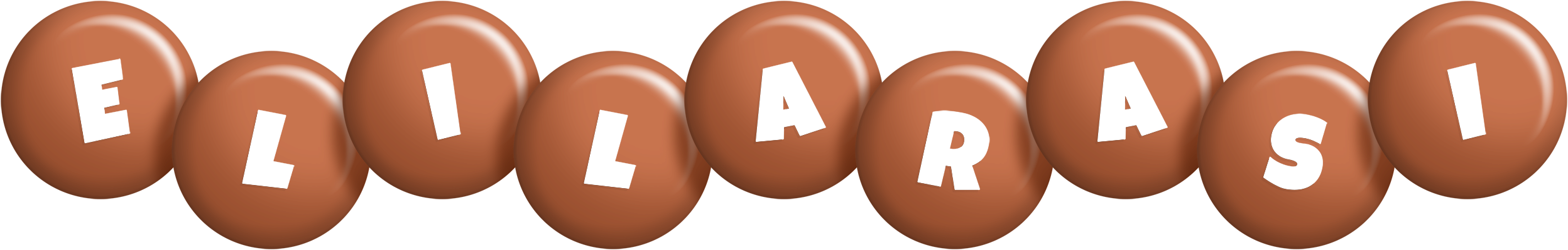 Elilarasi candy-brown logo