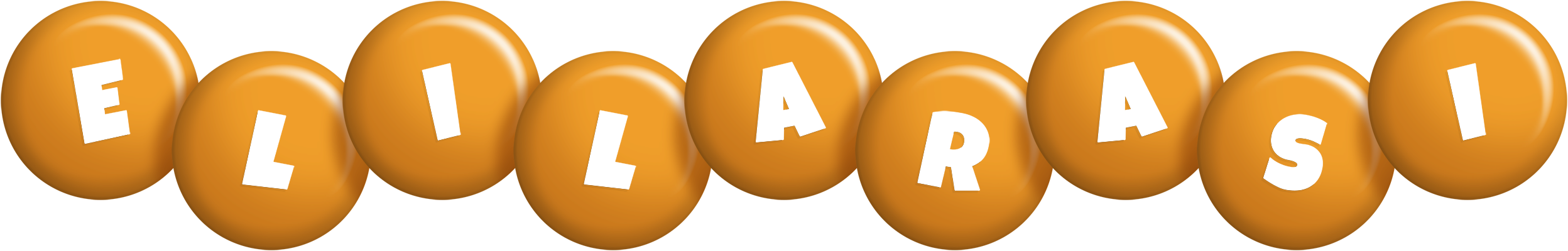 Elilarasi candy-orange logo