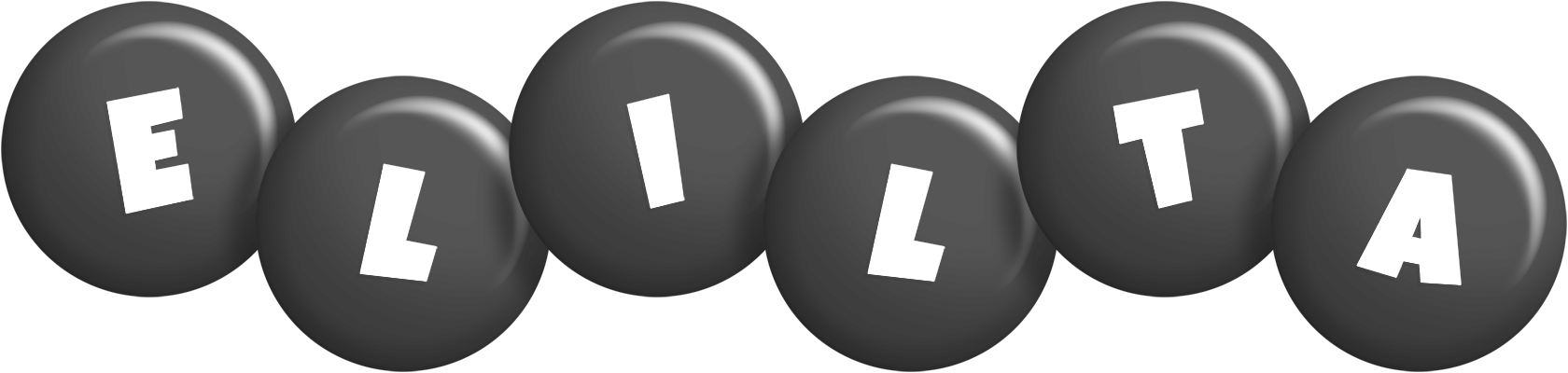 Elilta candy-black logo