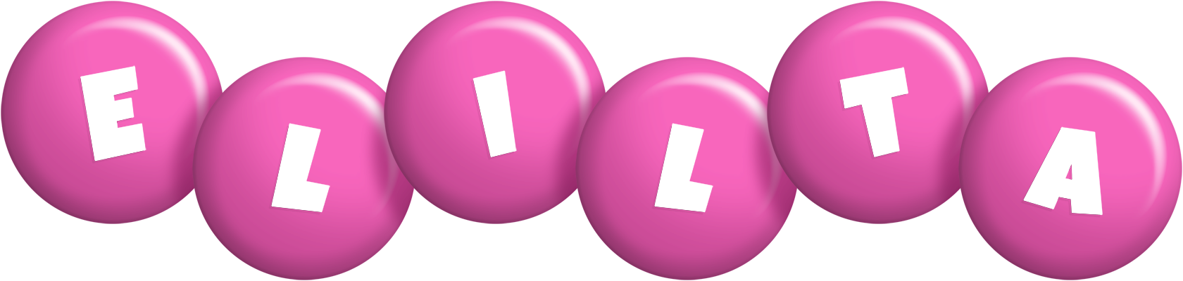 Elilta candy-pink logo