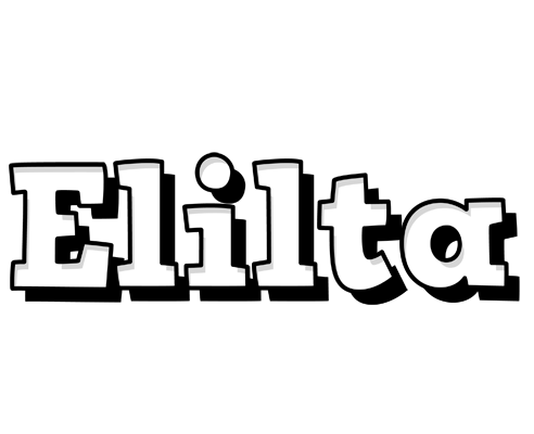 Elilta snowing logo