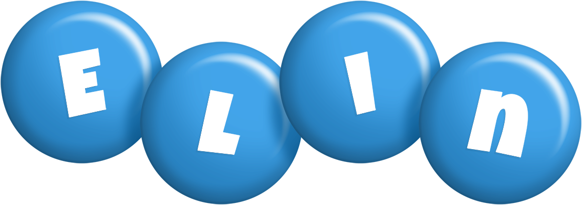 Elin candy-blue logo