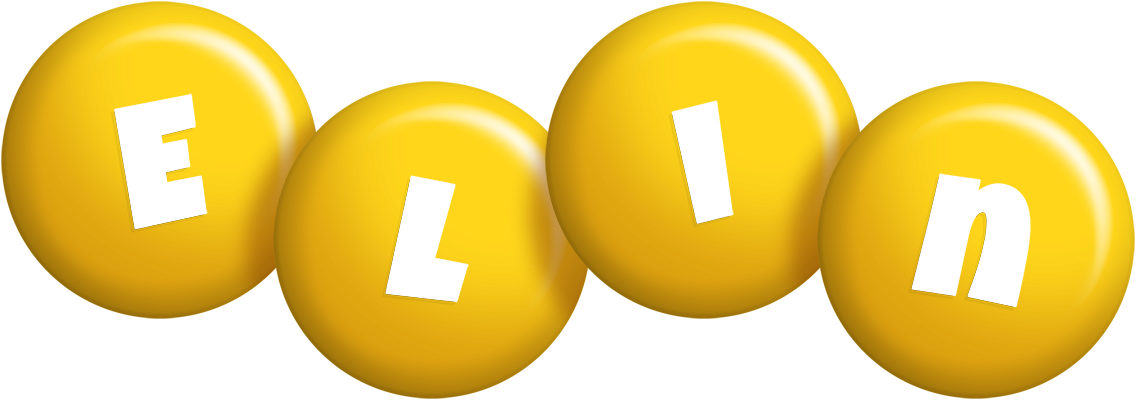 Elin candy-yellow logo