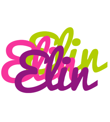 Elin flowers logo