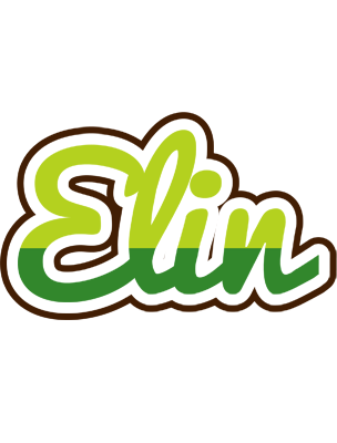 Elin golfing logo
