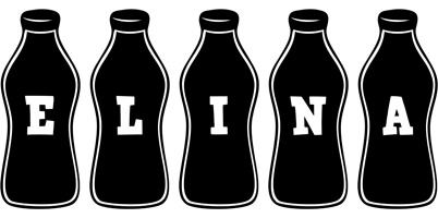 Elina bottle logo