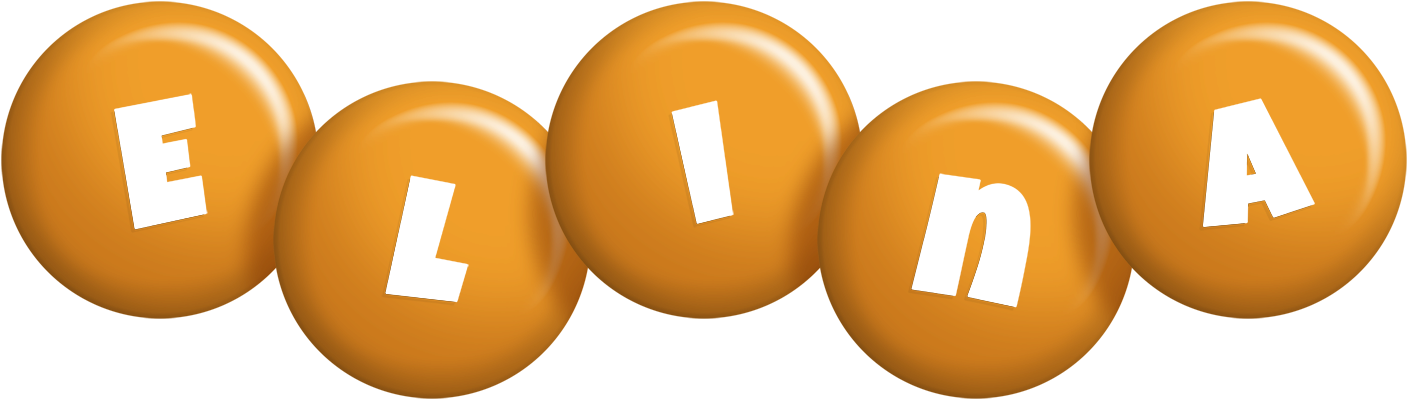Elina candy-orange logo