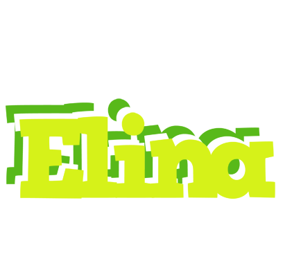 Elina citrus logo