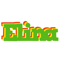 Elina crocodile logo