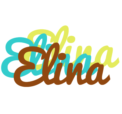 Elina cupcake logo