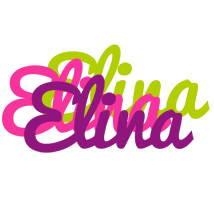 Elina flowers logo