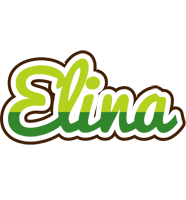 Elina golfing logo
