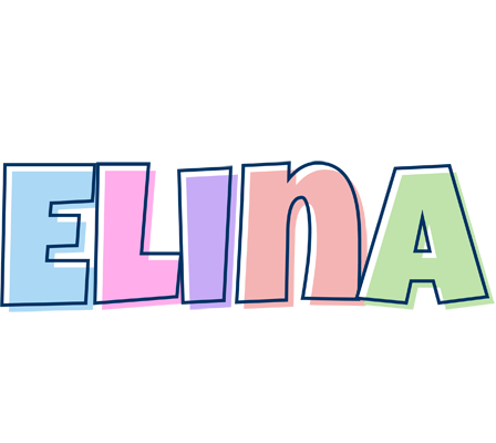 Elina pastel logo