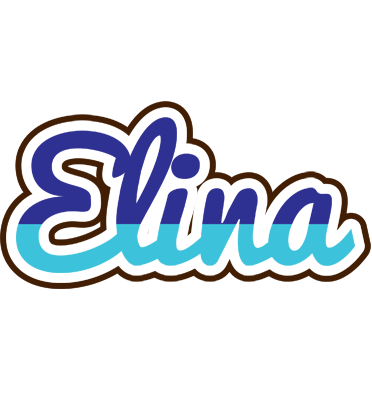 Elina raining logo