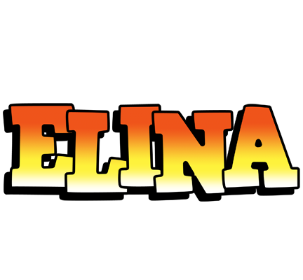 Elina sunset logo