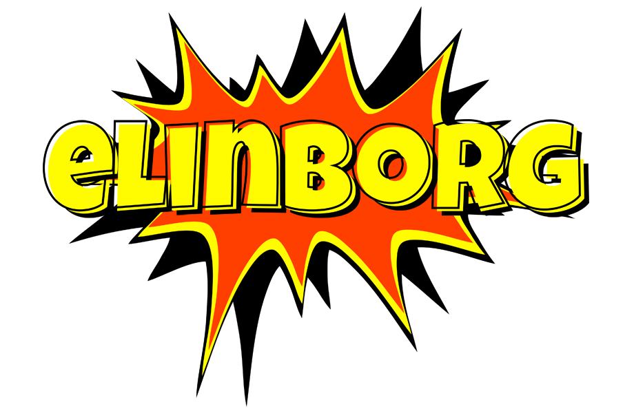 Elinborg bazinga logo
