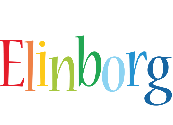 Elinborg birthday logo