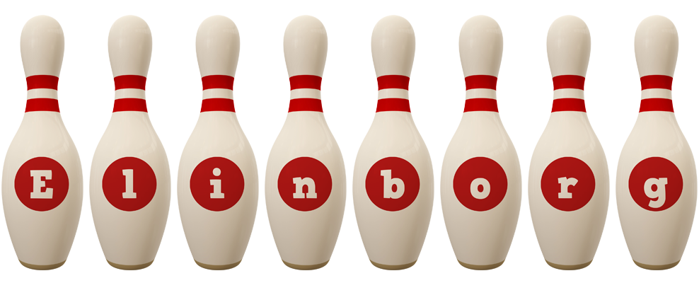 Elinborg bowling-pin logo
