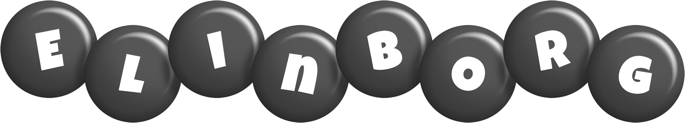 Elinborg candy-black logo