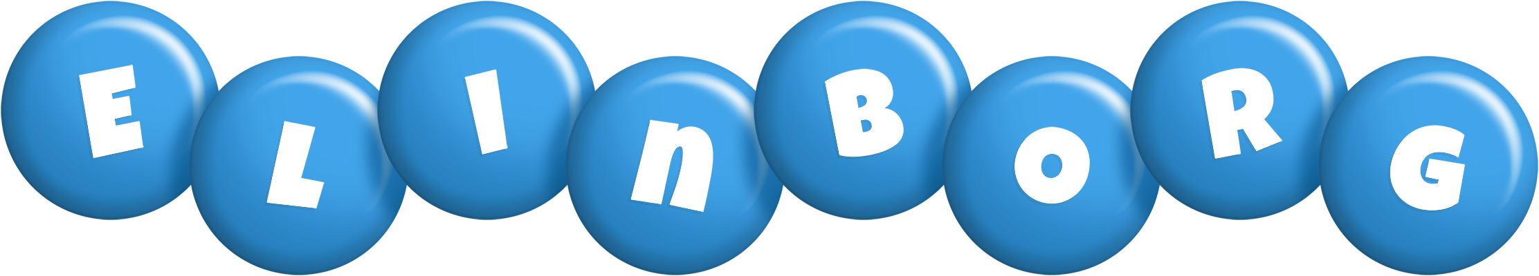 Elinborg candy-blue logo