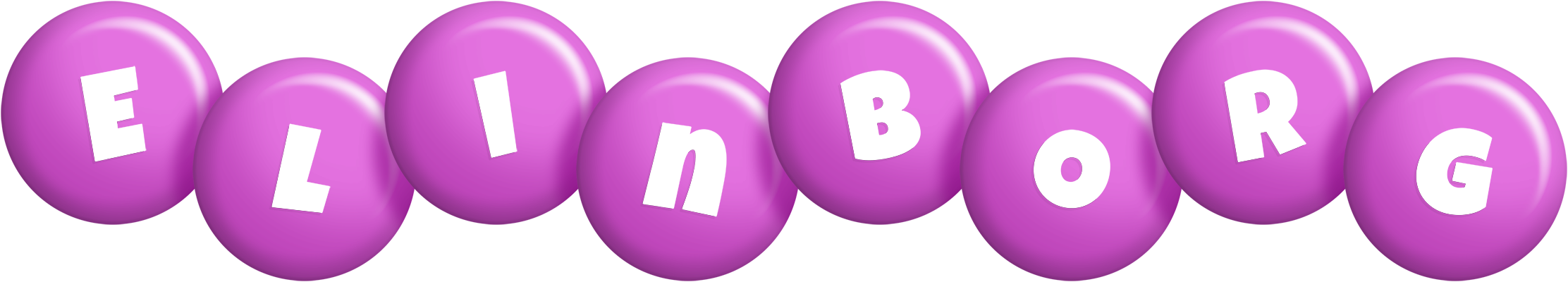 Elinborg candy-purple logo