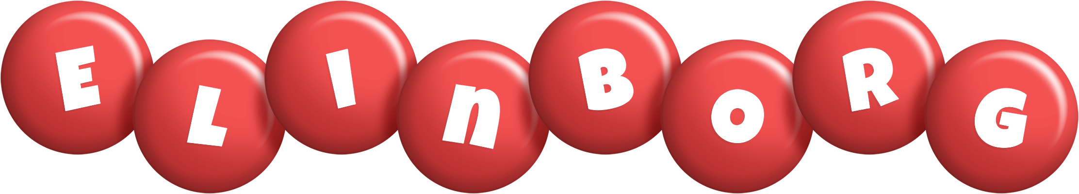 Elinborg candy-red logo