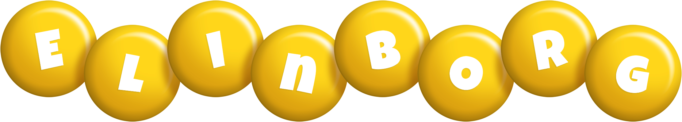 Elinborg candy-yellow logo
