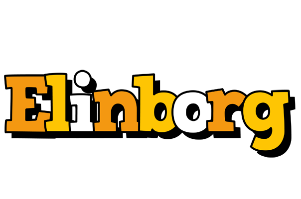 Elinborg cartoon logo