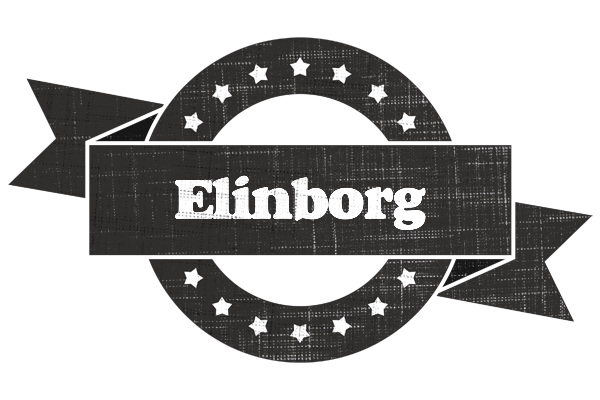 Elinborg grunge logo