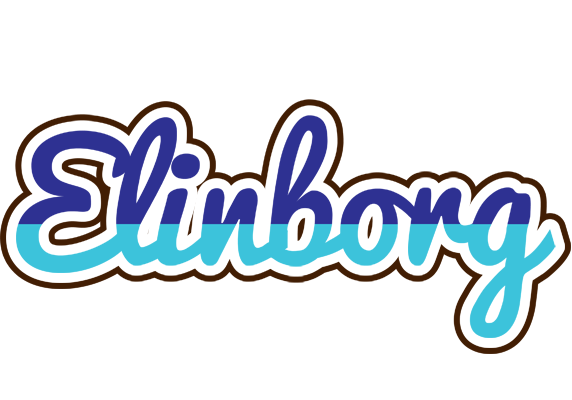 Elinborg raining logo