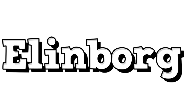 Elinborg snowing logo