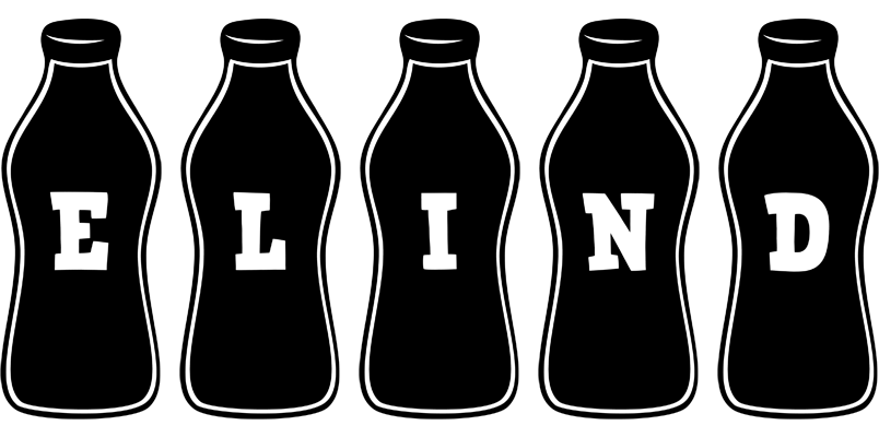 Elind bottle logo