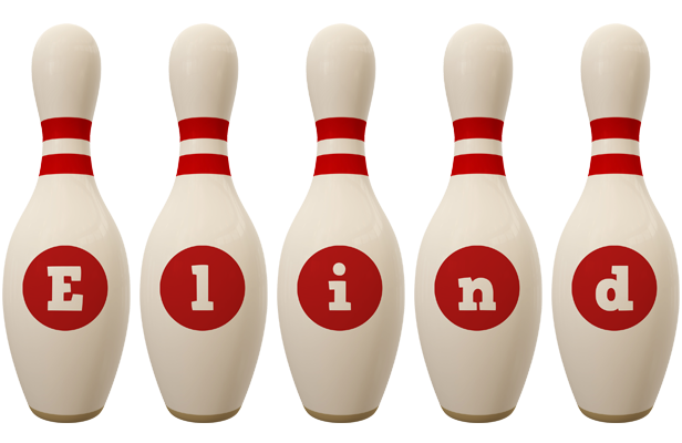 Elind bowling-pin logo